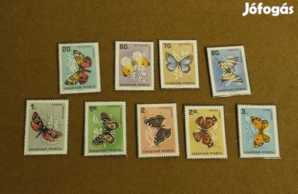 Lepkék - Bélyeg sorozat (1966)