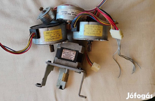 Léptetőmotorok 5 darab egy tételben