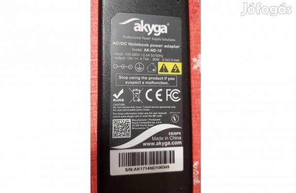 Leptop töltő eladó!