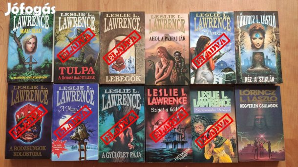 Leslie L. Lawrence Lőrinc L. László könyvek