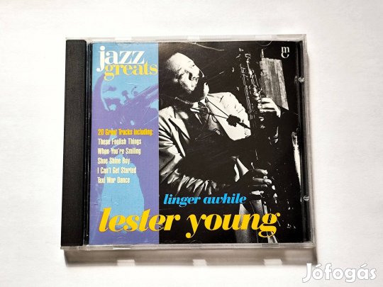 Lester Young - Linger Awhile CD 1996 UK Jazz Greats - 018