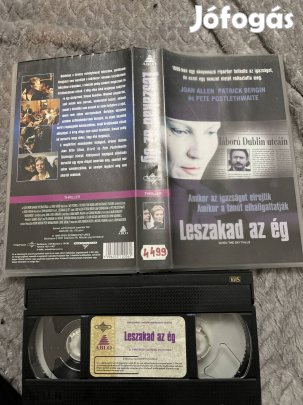 Leszakad az ég vhs kistok thriller