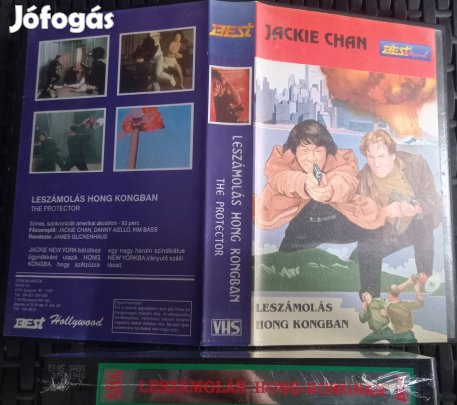 Leszámolás Hong Kongban - akcio vhs - Jackie Chan