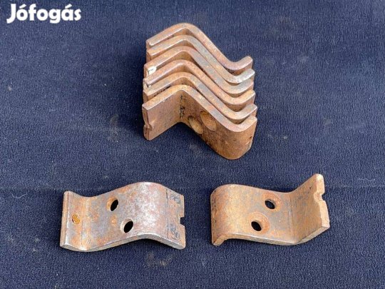 Leszorító lemez 5 mm acél szélső lefogató lemez szorítólemez sarokvas