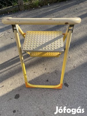 Létra fellépő 2 lépcsős stabil vas