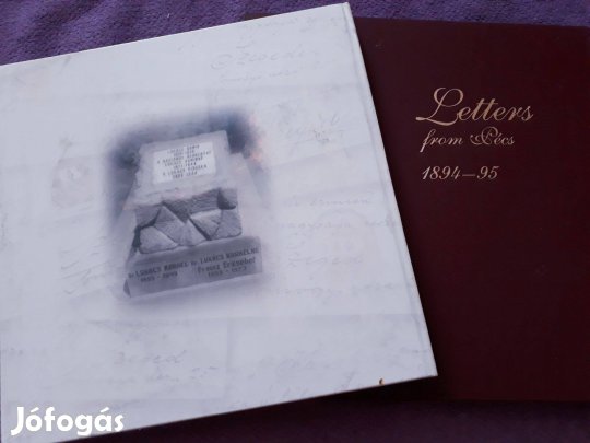 Letters FROM Pécs 1894-95 c. könyv / aláírással - ritkaság