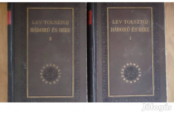 Lev Tolsztoj Háború és béke könyv