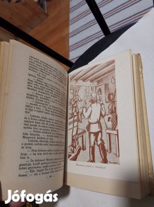 Lev Tolsztoj - Kozákok - antik illusztrált Gutenberg kiadás (1928) -