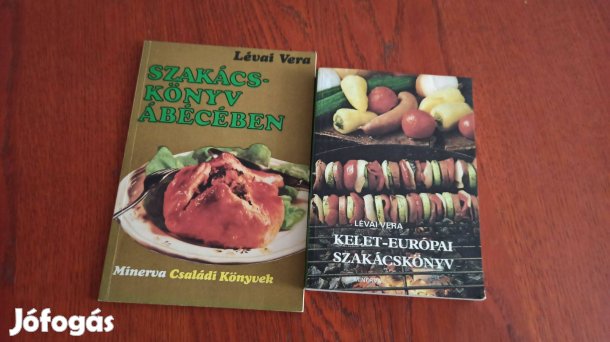 Lévai Vera szakácskönyvek