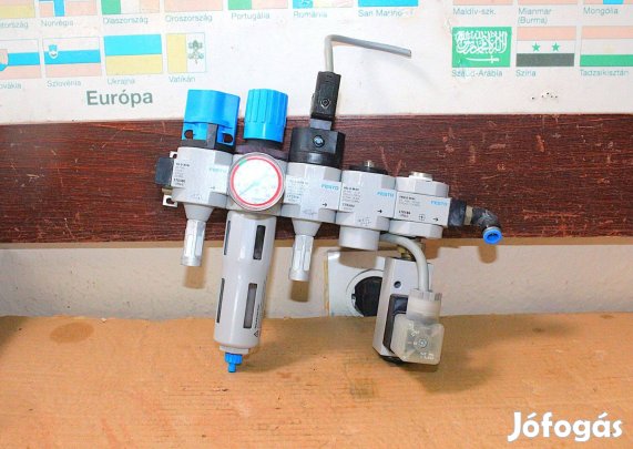 Levegőelőkészítő nyomásszabályzó vízleválasztó Festo ( 7262 )