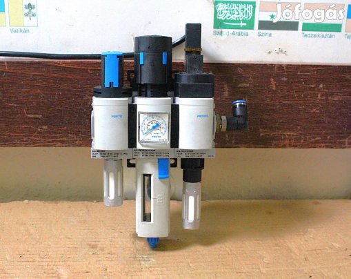 Levegőelőkészítő nyomásszabályzó vízleválasztó Festo ( 7268 )