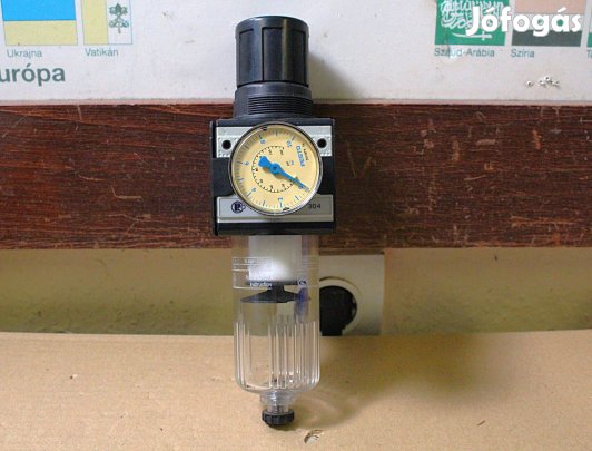 Levegőelőkészítő nyomásszabályzó vízleválasztó Riegler ( 7297 )
