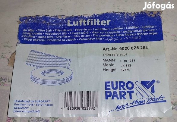 Levegőszűrő 9020 025 264