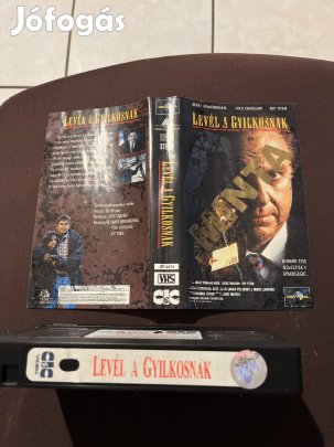 Levél a gyilkosnak vhs kistok akció. 