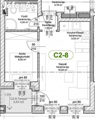 Levéli 35 nm-es lakás eladó