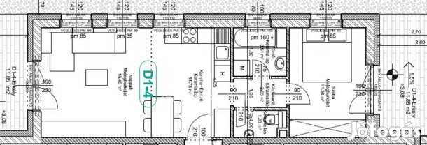 Levéli 62 nm-es lakás eladó