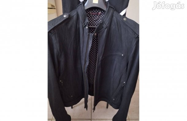 Levi Strauss bőrkabát, valódi bőr, új