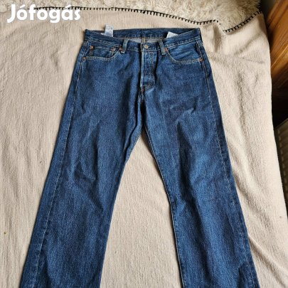 Levi's 501 es farmer 1 szer hordva 33/32 es