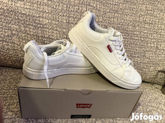 Levi's Caples 2.0 fehér bőr cipő