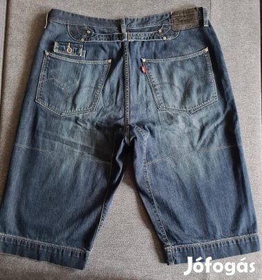 Levi's Levi Strauss férfi rövid farmernadrág 36-os, kék - Megkímélt