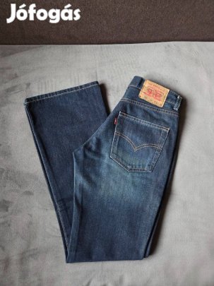 Levi's női Bootcut farmernadrág Sötétkék W27 L32