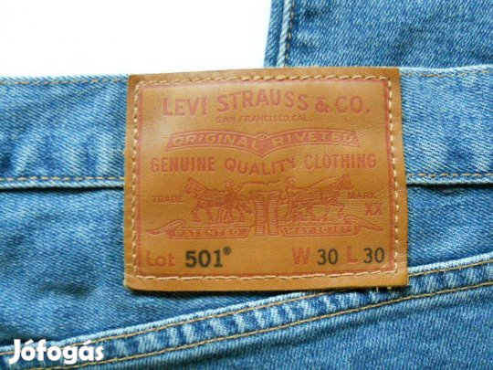 Levis 501 005013220 W30L30 - kék gombos 30/30