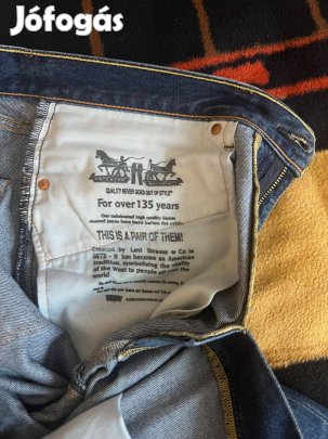 Levis Straus 751 koptatott kékfarmernadrág 36-36méret