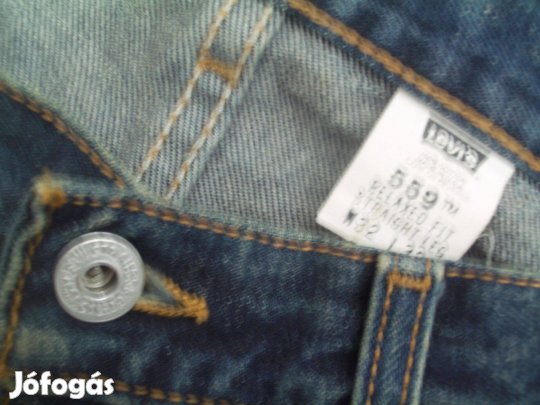 Levis farmer, néhányszor használt (Levis 559, W32L32, hibátlan)
