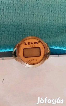 Levis gyűrű óra quarz retró ritka gyűjtői darab