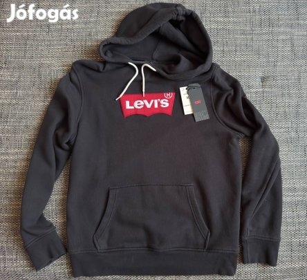 Levis kapucnis férfi pulóver M
