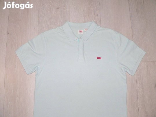Levis rövid ujjú galléros póló (L)