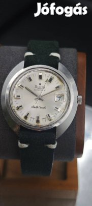 Levrette bronz eta szerkezetes férfi karóra óra szép állapot új szíj