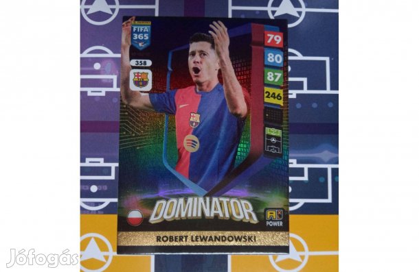 Lewandowski (Barcelona) Fifa 365 2025 Dominator kártya