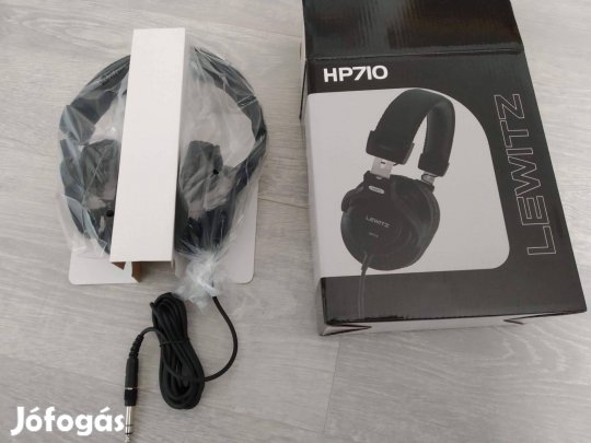 Lewitz HP710 fejhallgató monitorfejhallgató Új bontatlan csomagolás