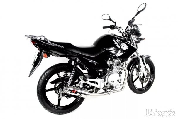 Lextek YP4 kipuffogó rendszer Yamaha Ybr125 mély basszus hangzás