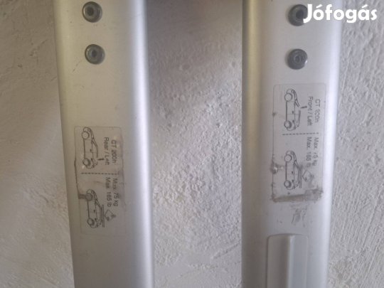 Lexus CT200h gyári tetősín