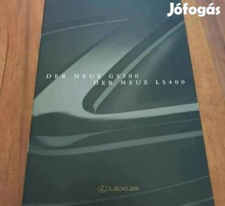 Lexus GS 300 LS 400 Prospektus 1997