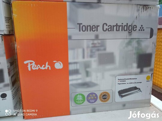 Lézer Toner HP Q7582A (503A) sárga (zozizo)