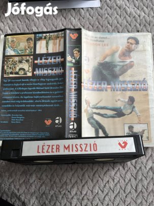 Lézer misszió vhs nagytok akció