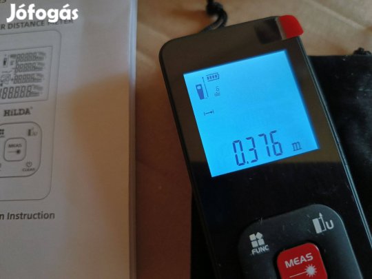Lézeres távolság mérő 50 méter