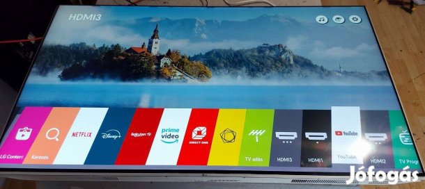 Lg 55uh950v 139cm, smart, wifi, 4k, slim, passzív 3D, csúcs modell