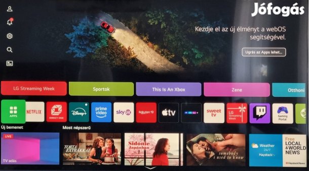 Lg Tv eladó 65" kitűnő állapotban!Garanciális!