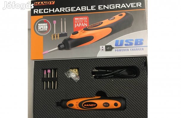 Li-Ion akkumulátoros Panelfúró gravírozó csiszoló toll - micro USB