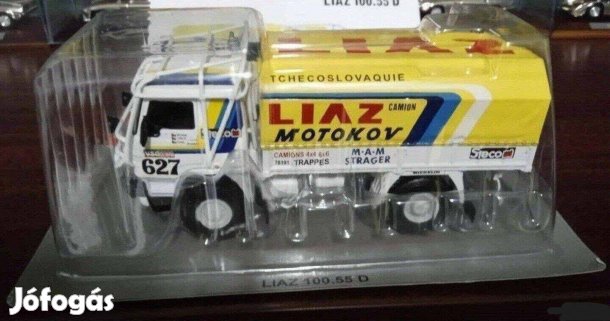 Liaz 100.55 Dakar "Cheh TGK DEA" kisauto modell 1/43 Eladó