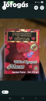 Libidónövelő lekvár Törökországból