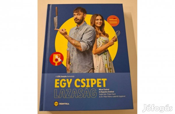 Lidl receptköny/ szakácskönyv, 2025