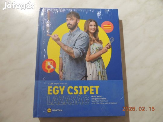Lidl szakácskönyv 2025-ös, Egy csipet lazaság, bontatlan