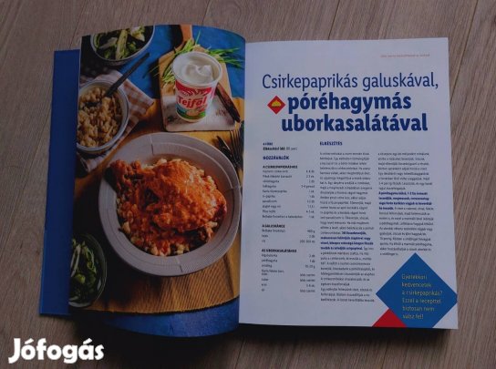 Lidl szakácskönyv Egy csipet lazaság