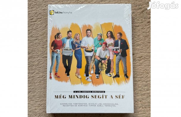 Lidl szakácskönyv: Még mindig segít a séf - bontatlan