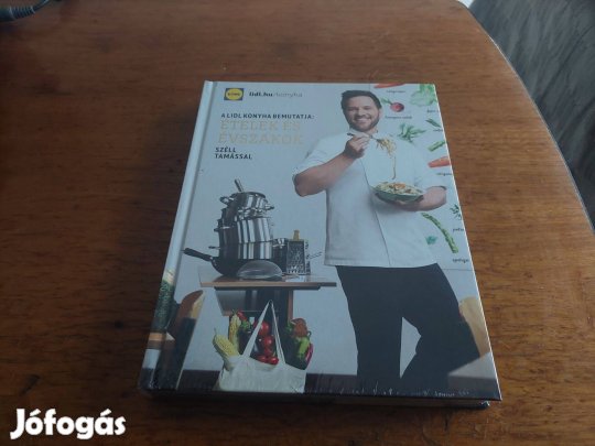 Lidl szakácskönyv (fóliás)Ételek és évszakok Szél Tamással